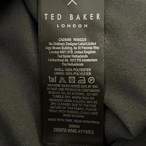 Ted Baker Ayymee Printed Puff Sleeve Blouse - Picture 14 of 15